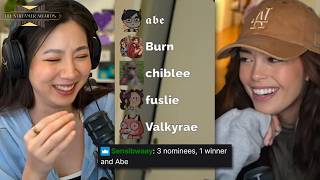 3 Streamer Awards nominees, a winner, and Abe