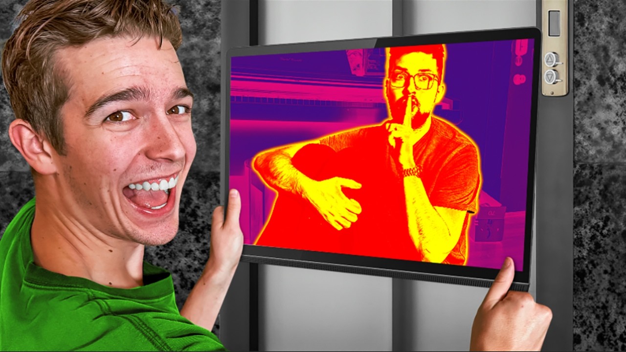 We Used Cameras to CHEAT in Hide and Seek!