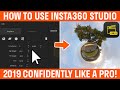 How To Use Insta360 Studio 2019 Tutorial