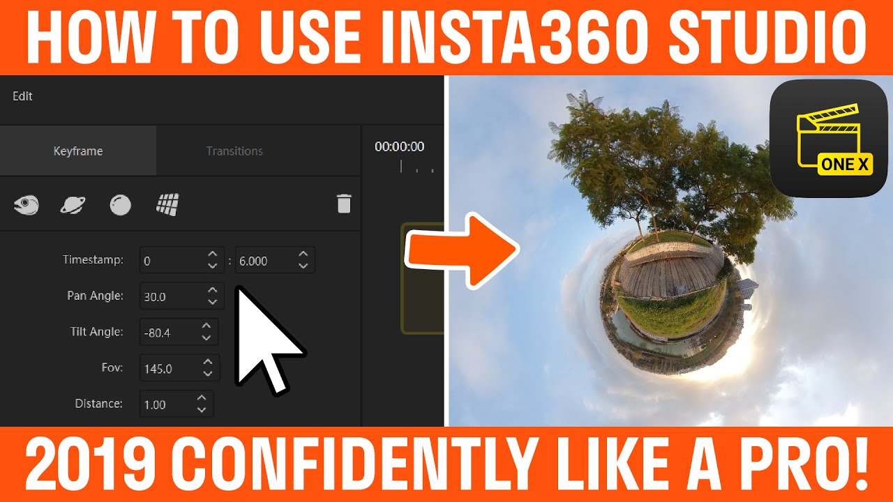 How To Use Insta360 Studio 2019 Tutorial YouTube