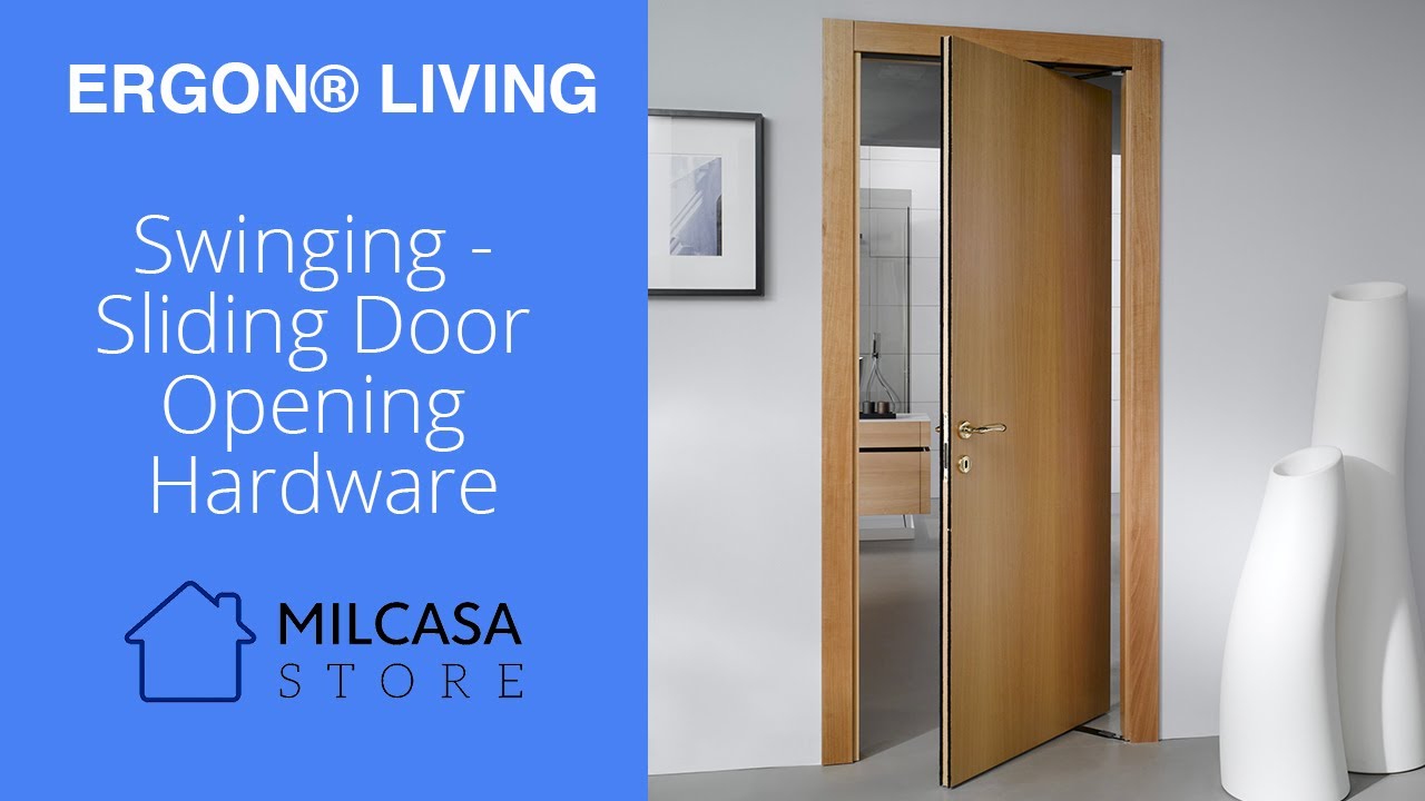 ERGON® LIVING S40  Swinging - Sliding Door Opening Hardware