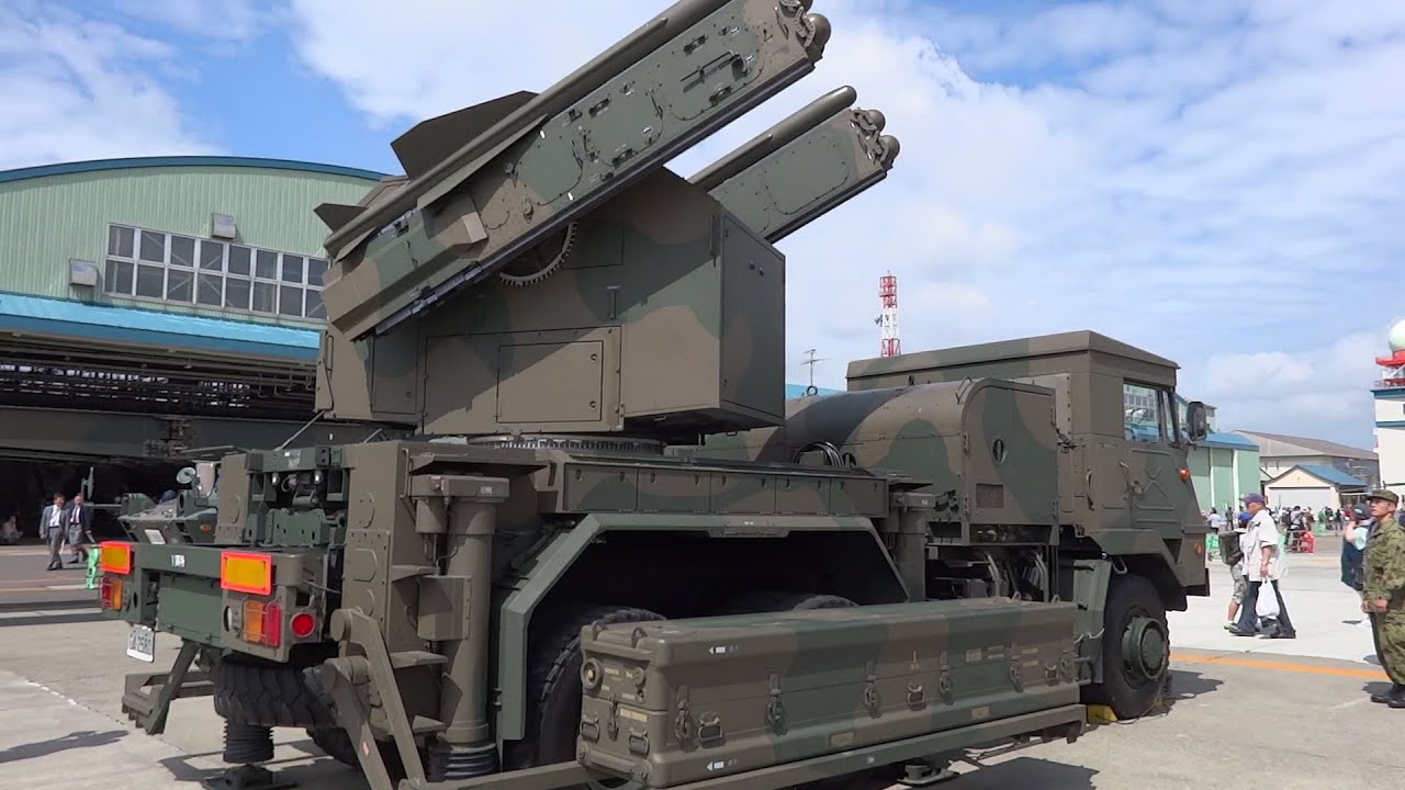 ♝陸上自衛隊車両 81式短距離地対空誘導弾 SelfDefense Forces YouTube