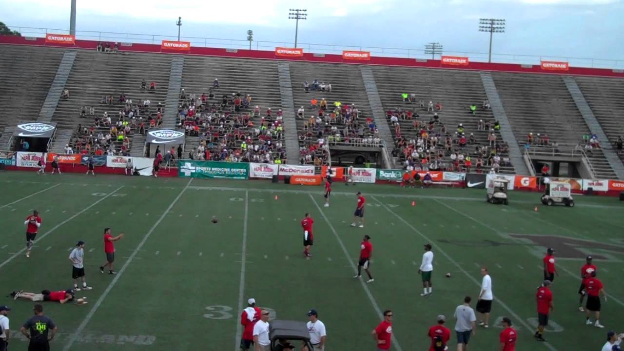 2015 Manning Passing Academy Highlights of Landen Leiser