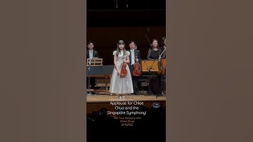 Thumbnail of Applause for Chloe Chua and the Singapore Symphony!