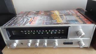 Sansui 331 Output Caps Replacement Test. Capacitor Coupled