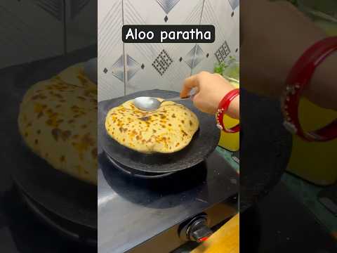 Desi Aloo Stuffed paratha. Aloo paratha recipe #ytshorts  #aloorecipe #alooparatha  #shorts