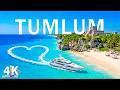 [4K] Tulum Beach 2026 🇲🇽 – Caribbean Sands, Turquoise Waters | Aerial Travel • Deep House Vibes