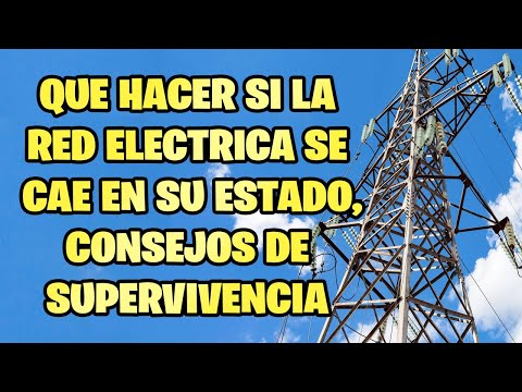 QUE HACER SI CAE LA RED ELECTRICA EN SU ESTADO, CONSEJOS. @S.Galactica