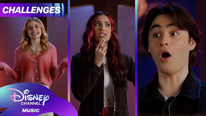 Descendants: The Rise of Red Cast Guess the Descendants Lyric! 🤭 | @disneychannelmusic