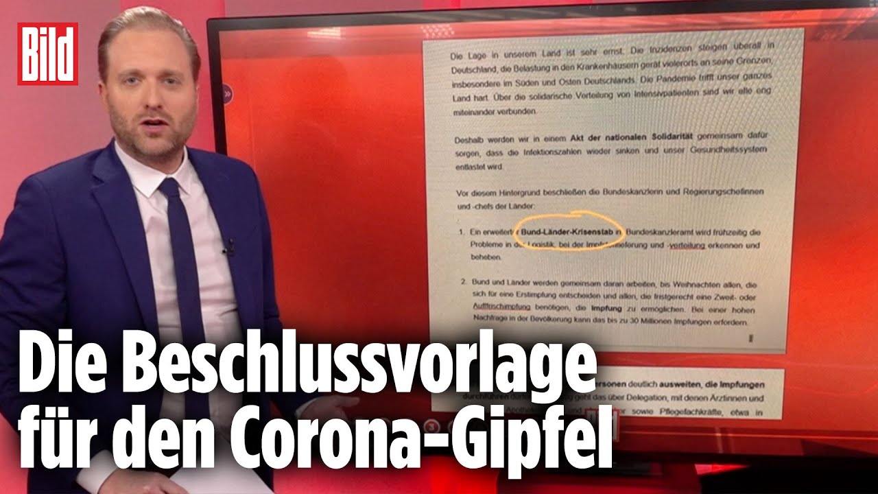 Geheimes Papier vor Corona-Gipfel: Diese Verbote kommen auf uns zu