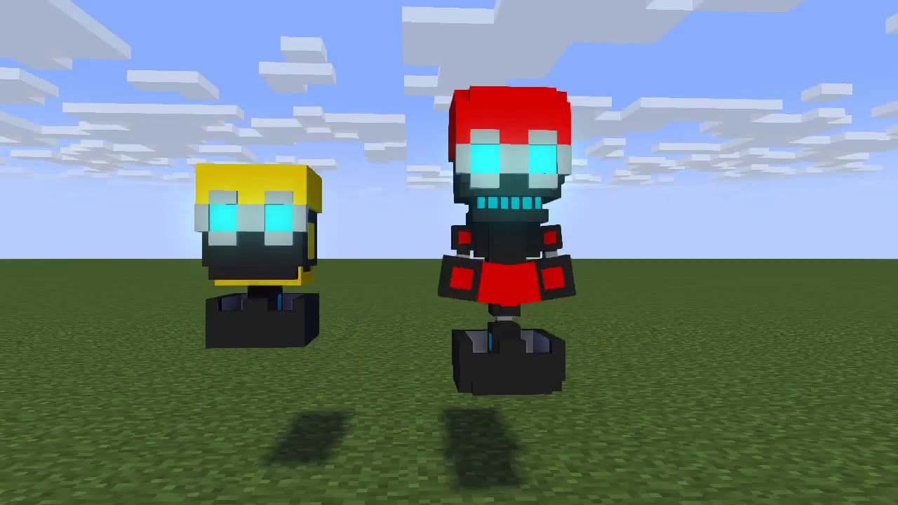 [Mine-imator] Orbot and Cubot Mini Animation - YouTube