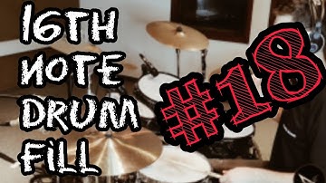 16th note drum fill #18 - Drum Lesson | Ariel Kasif