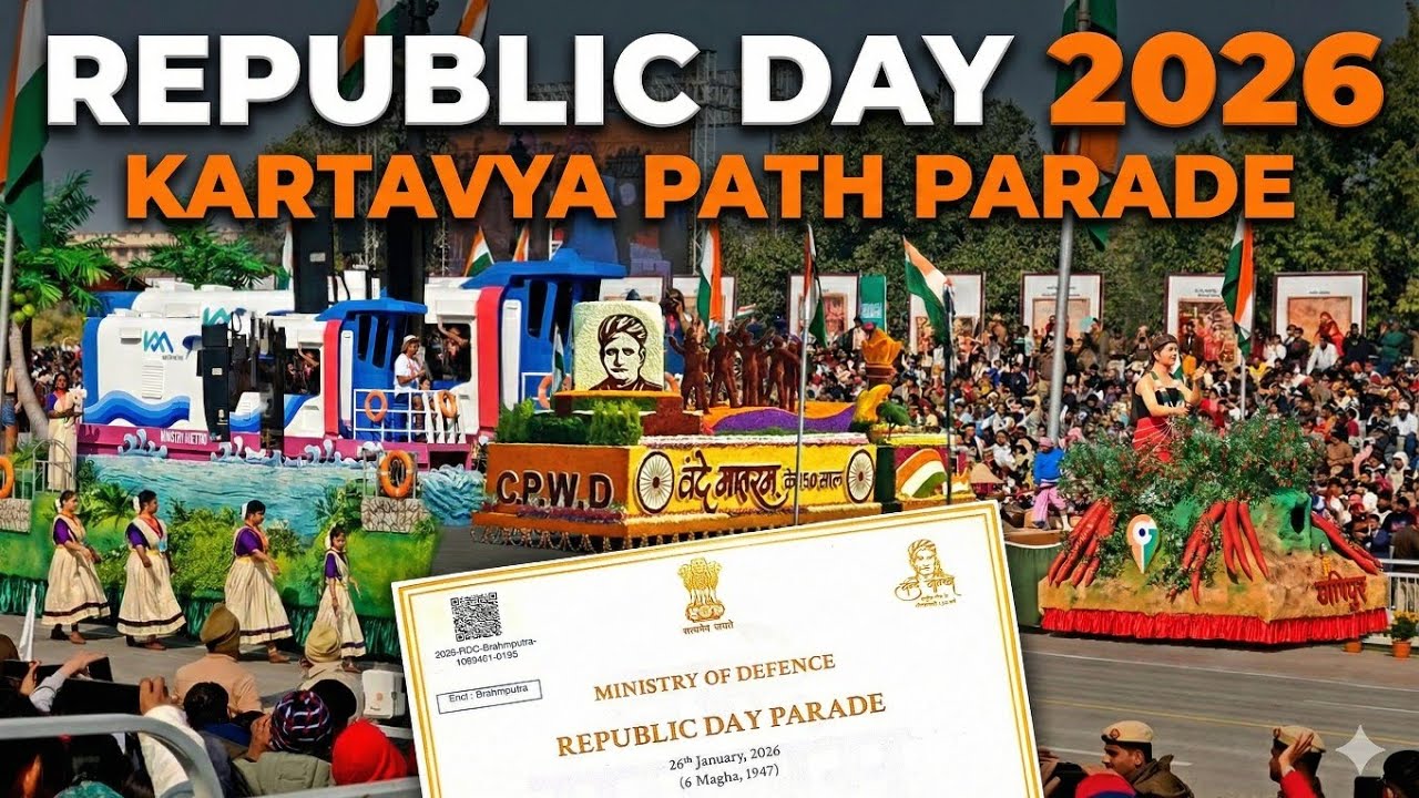 Republic Day 26th January 2026 Celebration | Full Prade of Kartavya Path New Delhi | INDIA🇮🇳
