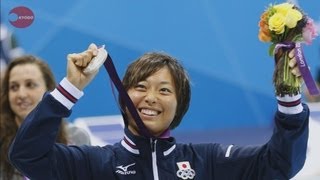 鈴木聡美が銀  競泳女子２００ｍ平泳ぎ