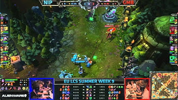 2-5 PLACE TIEBREAKER [Game 4/5]: NiP vs Gambit Gaming (GMB) || EU LCS Summer 2013 Full Game HD