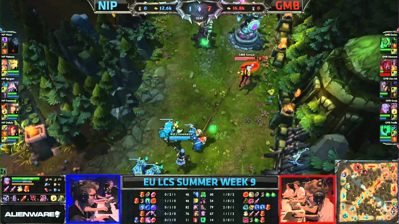 2-5 PLACE TIEBREAKER [Game 4/5]: NiP vs Gambit Gaming (GMB) || EU LCS Summer 2013 Full Game HD