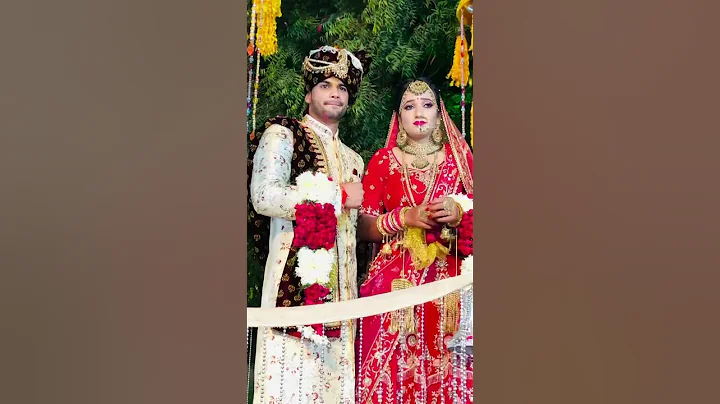 Sajde kiye h laakhon🥰#varmala #ceremony #jaimala #couple #viral #shorts #trending #trending 😘😘