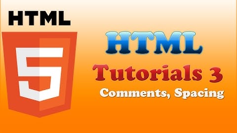 HTML Tutorial for Beginners - 03 - Comments-Line breaks and Spacing-Urdu/Hindi