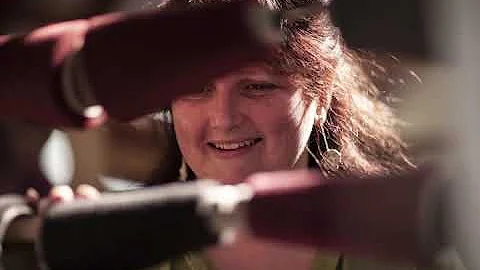 Louise Martin, Tapestry Artist Sterling Castle 2011