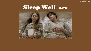 Video thumbnail of "[THAISUB] Sleep Well - d4vd"