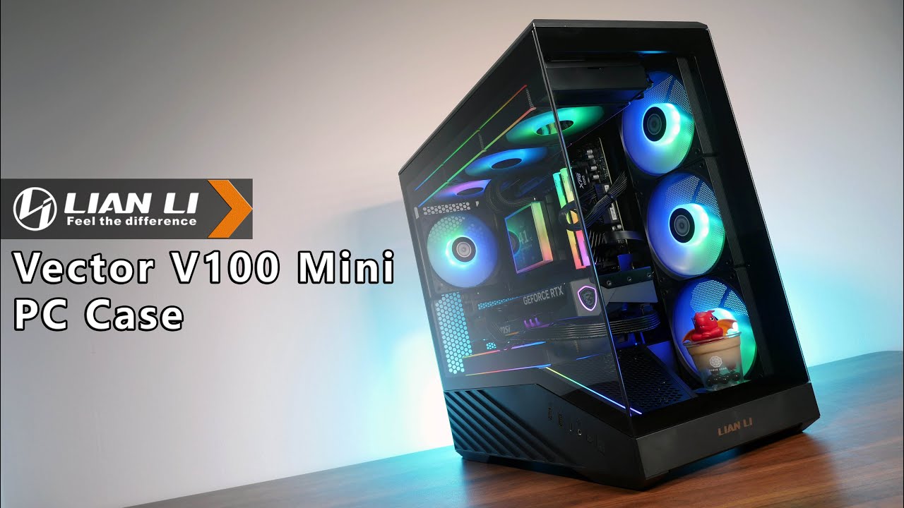 Honey, I shrunk the Vector V100! Lian Li Vector V100 Mini Review - YouTube