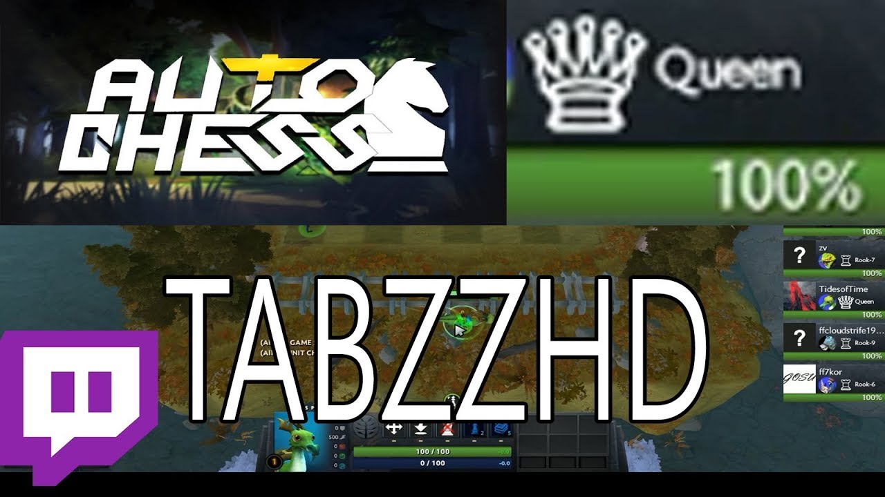 Dota Auto Chess Elementals Mage Strategy Combo Queen Gameplay With English Commentary