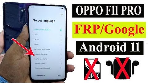 Oppo F11 Pro Frp Bypass | CPH1969 Google Account Remove | Without PC 100% New Trick 2024