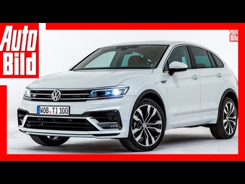 Zukunftsaussicht Vw Tiguan Coupe 18 Das Coupe Der Tiguan Familie Youtube