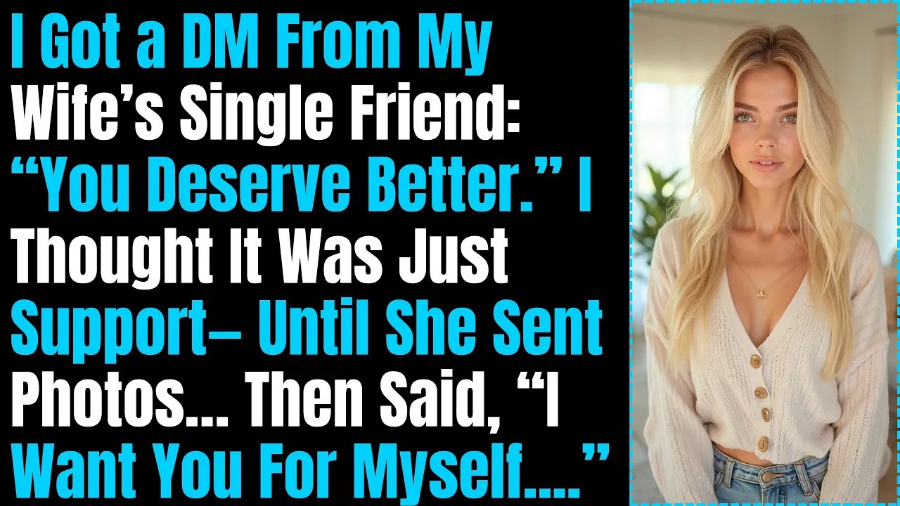 I Got a DM From My Wife Single Friend: “You Deserve Better.” I Thought It Was Just Support...