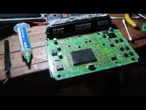 NISSAN ALMERA LOW POWER P0605 U1000 ECU REPAIR 