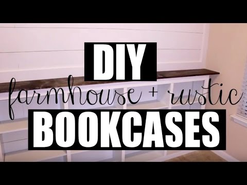 rustic bookshelf target