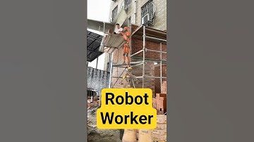 Robot Workers Building Skyscrapers in Korea!  #Robot #short #foryou