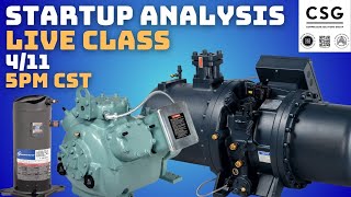Compressor Startup Analysis w/ CSG