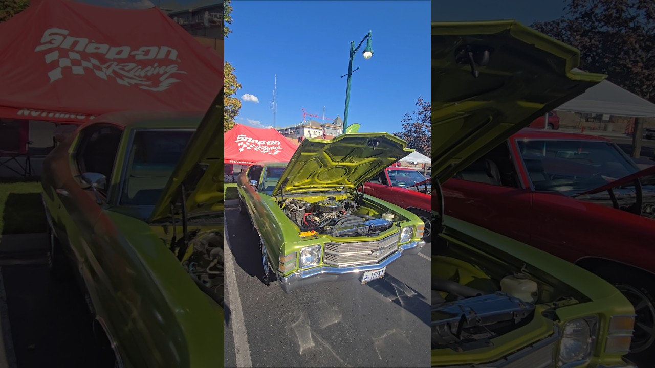 AC delete 1971 Chevrolet Chevelle p Green perfection! 