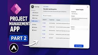 Project Template Screen in Power Apps | Project Management App Tutorial | Part 2
