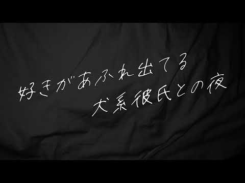 【女性向け】好きがあふれ出てる犬系彼氏との夜【シチュエーションボイス】