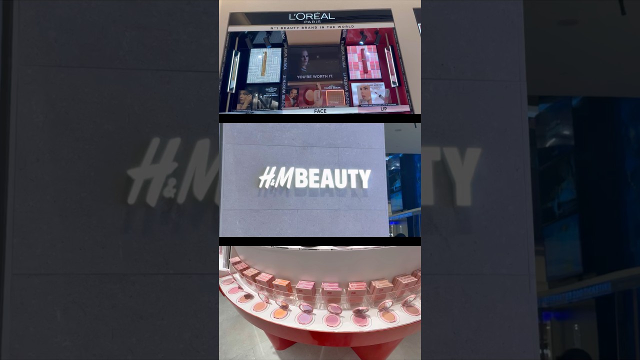 H&M Beauty Dubai Store Vlog🌸🥳✨
