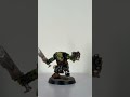 The first Ork Boy painted from this set! Warhammer 40k miniature