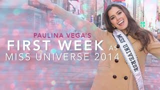 Paulina Vegas First Week As Miss Universe 2014