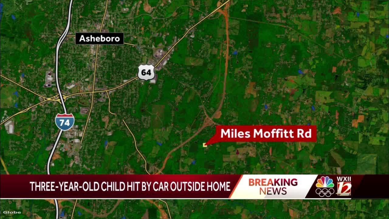 Randolph County child airlifted to hospital after being hit by car in ...
