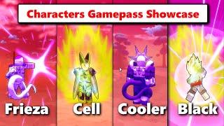 Black Goku, Cell, Frieza & Cooler Showcase In DB Nexus