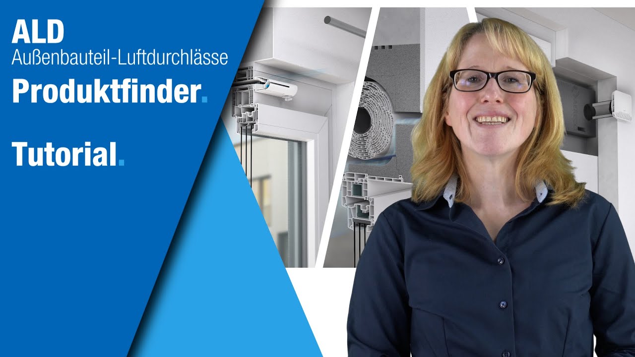 Aereco Tutorial Produktfinder feuchtegeführte Außenbauteil