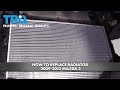 How to Replace Radiator 2009-2013 Mazda 3