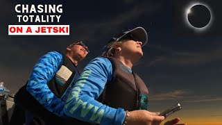 Solar Eclipse 2024 | Full 360 Degree Sunset From the Water During Totality