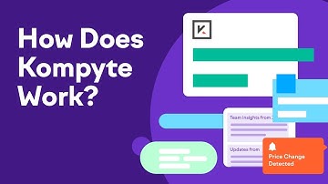 How Does Kompyte Competitive Intelligence Software Work? (with captions)