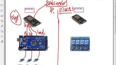 Cách gửi và lấy dữ liệu từ webserver bằng arduino + Module wifi Esp 8266