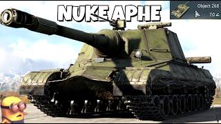 THIS TANK DESTROYER HAS A NUKE APHE!! OBJECT 268 .exe #warthunder #gaijin #tank #groundrb