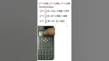 SNM | MA3251 | Gauss Jacobi method in Tamil | Gauss Jacobi method using calculator in Tamil