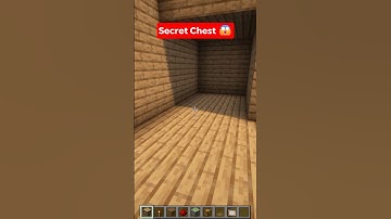 Minecraft Easy Secret Chest 😱