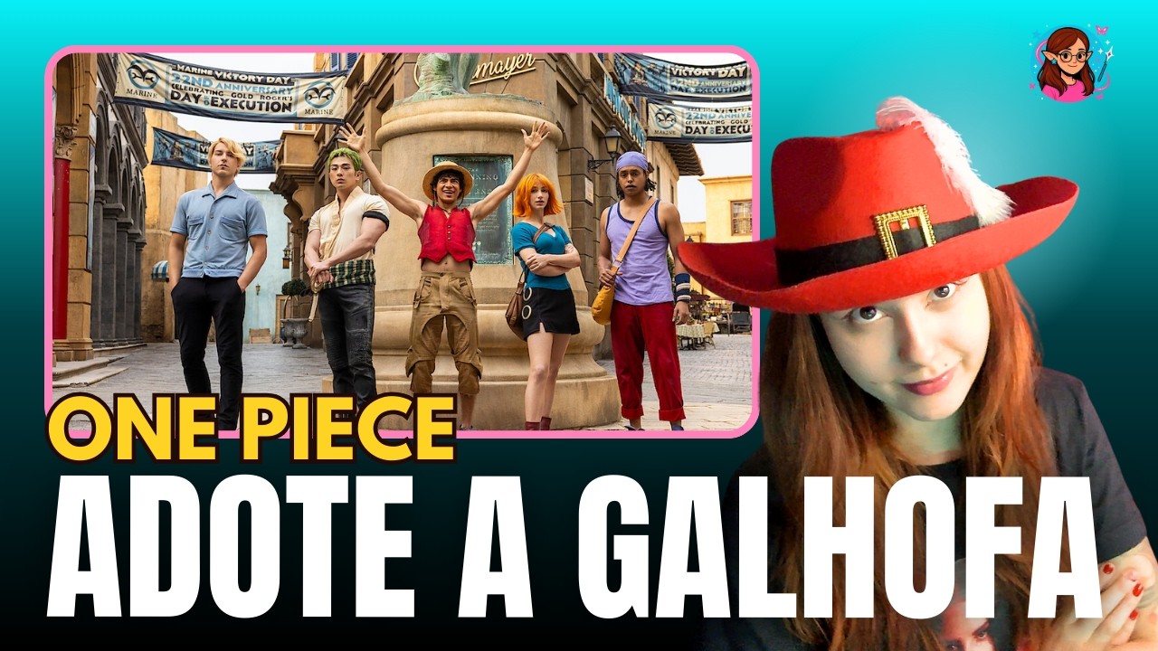Será que eu amei esse novo trailer de One Piece da Netflix? | React Lady Elfa